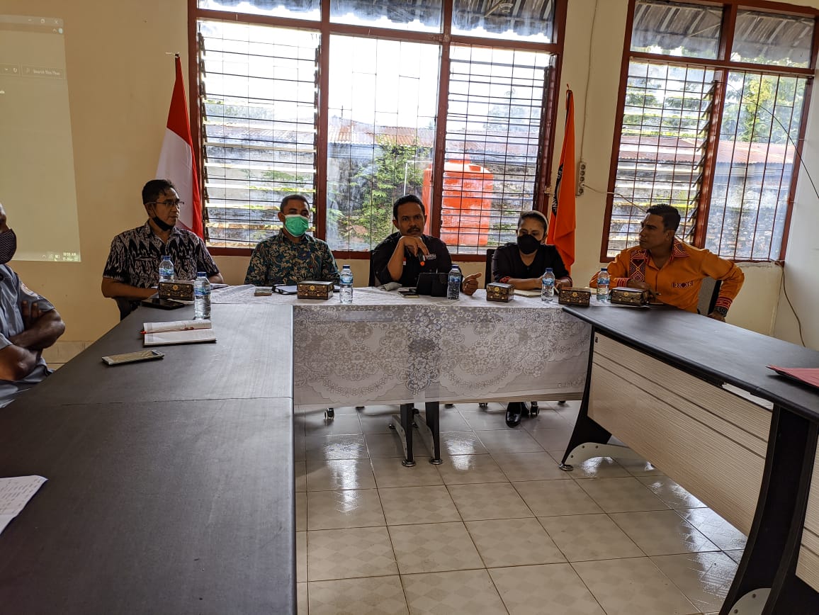 Efektifkan Pengelolaan BMN, Bawaslu TTU Gelar Rapat Pembinaan