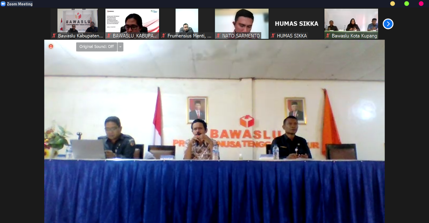 Bawaslu Lakukan Diseminasi Rancangan Perbawaslu Pengawasan Penyelenggaraan Pemilu