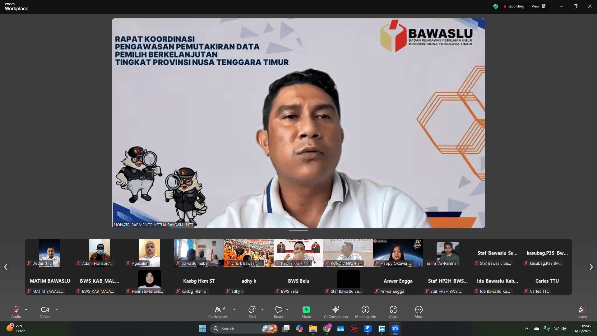 Dok: Humas Bawaslu TTU