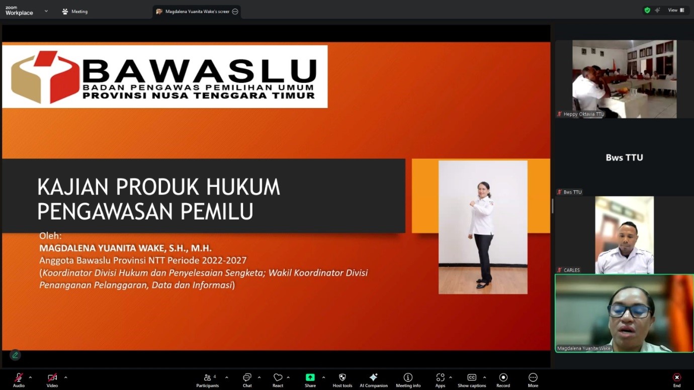 Dok: Humas Bawaslu TTU
