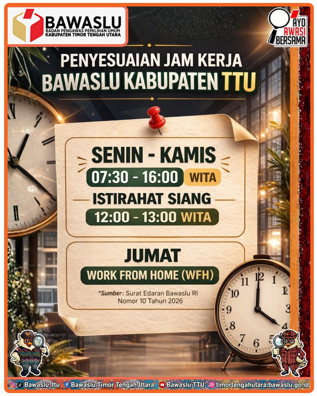 Dok: Humas Bawaslu TTU