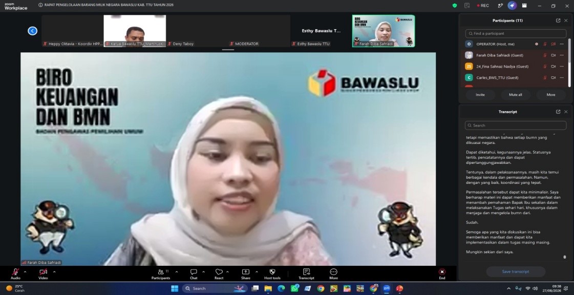 Dok: Humas Bawaslu TTU