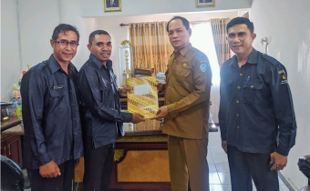 Bawaslu TTU Audiens Dengan Bupati TTU